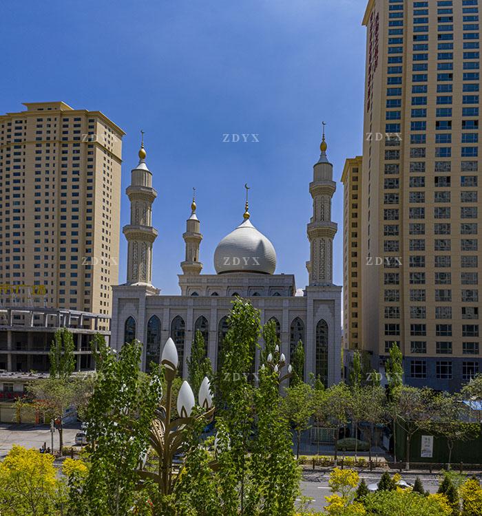 西宁市树林巷清真寺01 mosque at shulin lane xining city